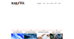 Desktop Screenshot of mar-tel.pl