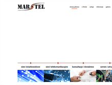 Tablet Screenshot of mar-tel.pl